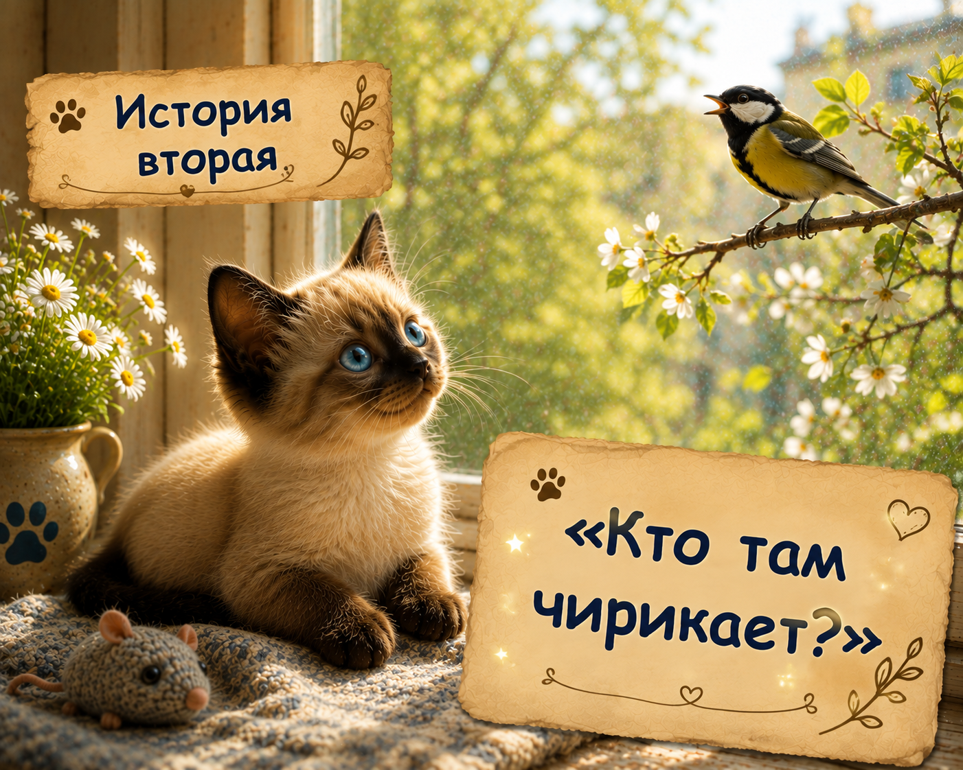Кто там чирикает?